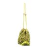 Renaud Pellegrino small model handbag in anise green canvas - 360 thumbnail