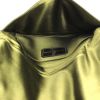 Renaud Pellegrino pouch in olive green satin - Detail D2 thumbnail