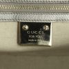 Gucci Bamboo handbag in silver grained leather - Detail D4 thumbnail