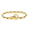 Cartier Agrafe articulated bracelet in yellow gold - 00pp thumbnail