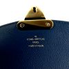 Louis Vuitton shoulder bag in monogram canvas and blue leather - Detail D4 thumbnail