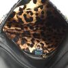 Dolce & Gabbana handbag/clutch in black canvas and black leather - Detail D2 thumbnail