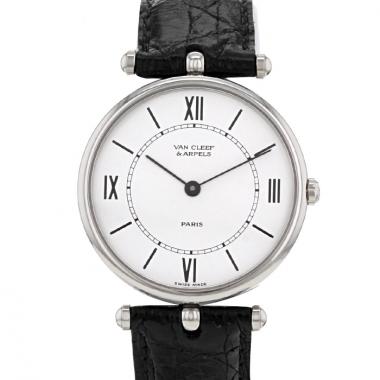 Reloj Van Cleef 
Arpels Van Cleef 
Arpels de acero Circa  1980 Reloj Van Cleef 
Arpels Van Cleef 
Arpels de acero Circa  1980