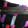 Borsa in tela monogram blu cadetto e caucciù nero - Detail D3 thumbnail