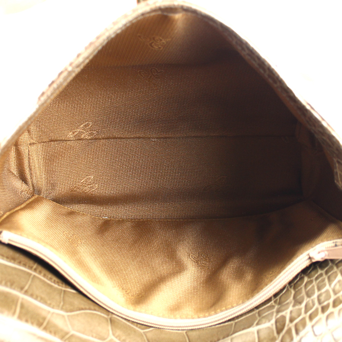 Sonia Rykiel handbag in brown leather - Detail D3