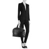 Givenchy Nightingale shopping bag in black leather - Detail D1 thumbnail