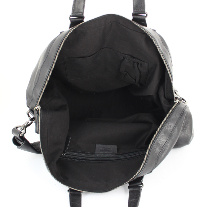 Shopping bag Nightingale in pelle nera - Detail D3