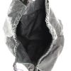 Shopping bag in pelle martellata nera - Detail D2 thumbnail
