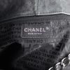Chanel shopping bag in black grained leather - Detail D3 thumbnail