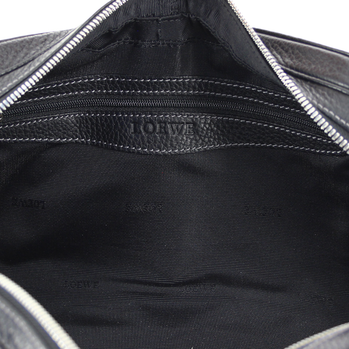 Borsa in pelle nera - Detail D3