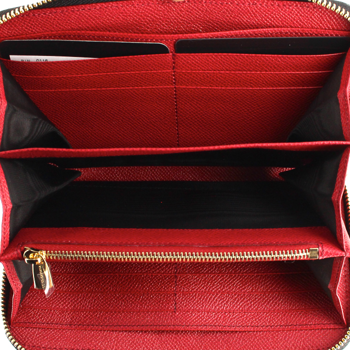 Dolce & Gabbana wallet in black leather - Detail D2