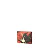 Borsellino in pelle nera e rossa a fiori - 00pp thumbnail