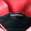 Porte-monnaie Dolce & Gabbana en cuir noir et rouge - Detail D2 thumbnail