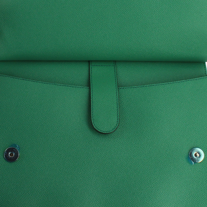 Dolce
Gabbana large model handbag in green grained leather - Detail D5