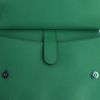 Bolso de mano Dolce & Gabbana modelo grande en cuero granulado verde - Detail D5 thumbnail