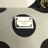 Dolce & Gabbana handbag in white leather - Detail D4 thumbnail