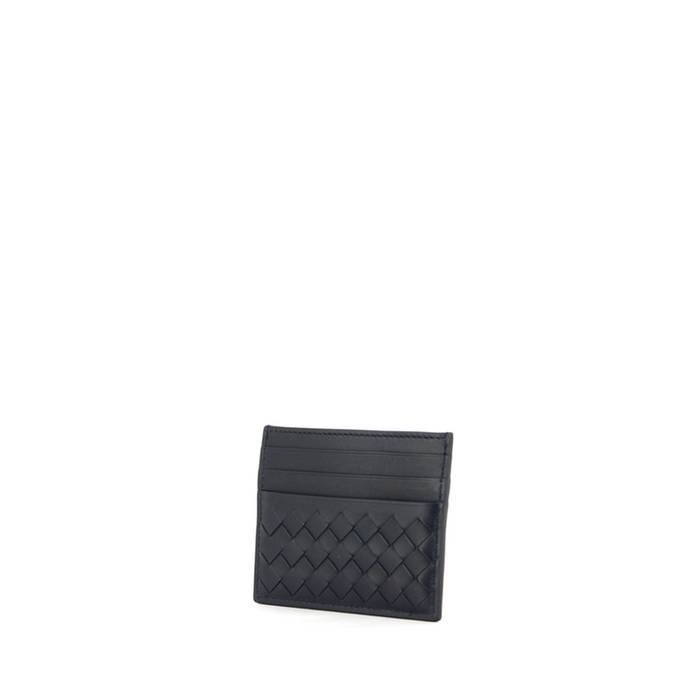 Bottega Veneta Intrecciato Leather Pouch - Women - Black Wallets and Cardholders