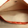 Goyard handbag in orange monogram canvas and orange leather - Detail D4 thumbnail