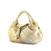 Fendi handbag in gold leather - 00pp thumbnail
