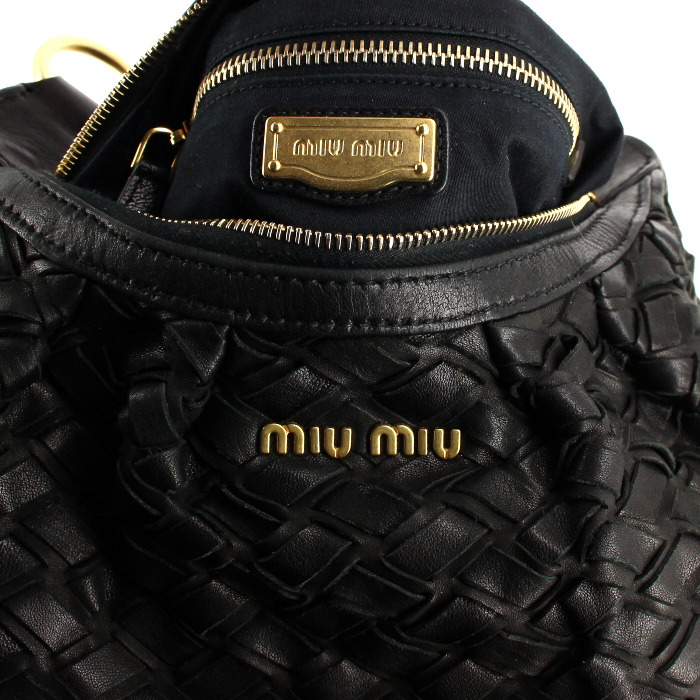 【関税&送料込】Miu Miu Borsa Arcade In Pelle Cognac Arcadie Leather Bag | Miu Miu