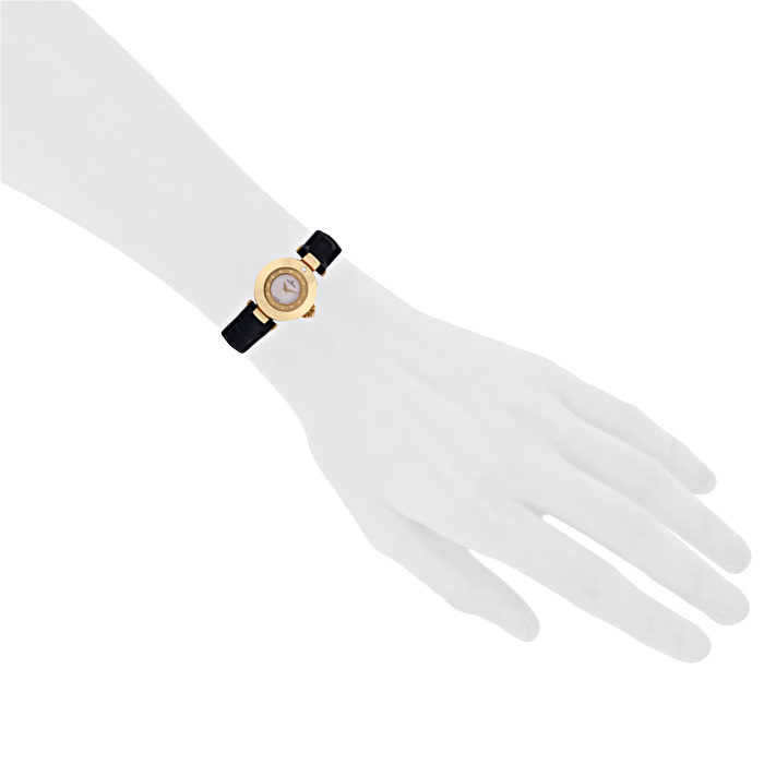 Jaeger Lecoultre Rendez-vous Ref: 441.1.01 watch in yellow gold Circa 2010 - Detail D1
