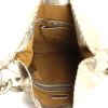 Bolso de mano Ralph Lauren en cuero plateado y dorado - Detail D2 thumbnail