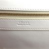 Celine shopping bag in white leather and orange suede - Detail D3 thumbnail