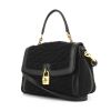 Dolce & Gabbana handbag in black jersey canvas and black leather - 00pp thumbnail