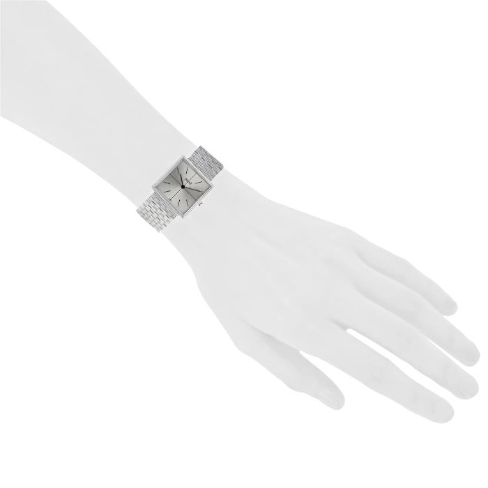 Montre Piaget en or blanc Vers  1970 - Detail D1