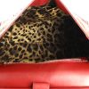 Bolso de mano Dolce & Gabbana modelo grande en piel de pitón roja - Detail D3 thumbnail
