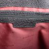 Bulgari shopping bag in black leather - Detail D3 thumbnail
