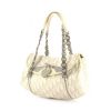 Dior handbag in monogram canvas and beige leather - 00pp thumbnail