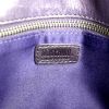 Bolso de mano Moschino en cuero acolchado morado - Detail D4 thumbnail