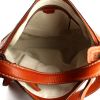 Gucci handbag in monogram canvas and orange leather - Detail D3 thumbnail