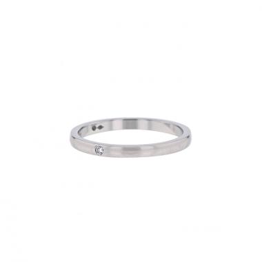 Sortija Cartier Ballerine en platino y en diamante