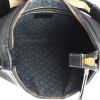 Bolso de mano Gucci en lona negra y cuero negro - Detail D2 thumbnail