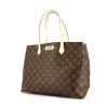 Shopping bag Louis Vuitton in tela monogram e pelle naturale - 00pp thumbnail