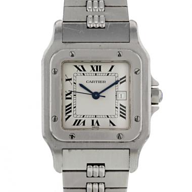 Cartier Santos watch in stainless steel Circa  1991