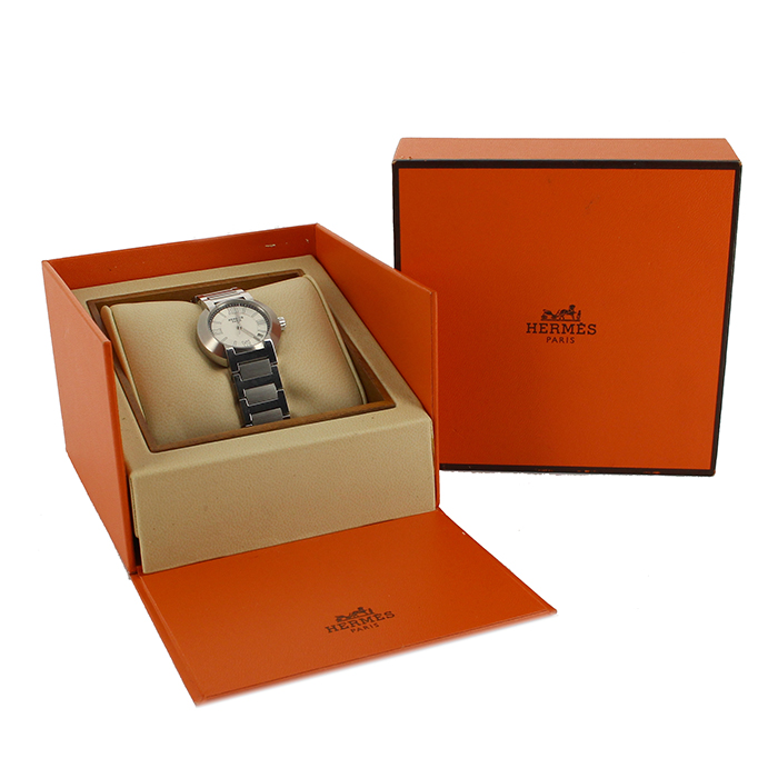 Reloj Hermes Nomade de acero Circa  2000