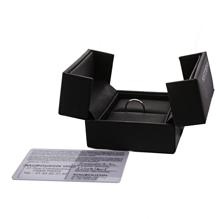 Anello Mauboussin in oro bianco - Detail D2