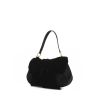 Yves Saint Laurent night bag in black satin - 00pp thumbnail