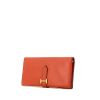 Hermes Béarn wallet in pink epsom leather - 00pp thumbnail