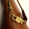 Bolso de mano Hermes Bolide en cuero epsom marrón - Detail D5 thumbnail