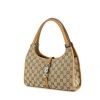 Gucci Jackie handbag in beige monogram canvas and beige leather - 00pp thumbnail