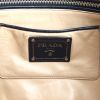Prada handbag in dark blue leather - Detail D3 thumbnail
