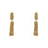 H. Stern articulated pendants earrings in yellow gold and diamond - 00pp thumbnail