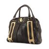 Marc Jacobs handbag in brown and beige leather - 00pp thumbnail
