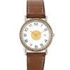 Reloj Hermes Sellier - wristwatch de oro y acero Circa  1990 - 00pp thumbnail