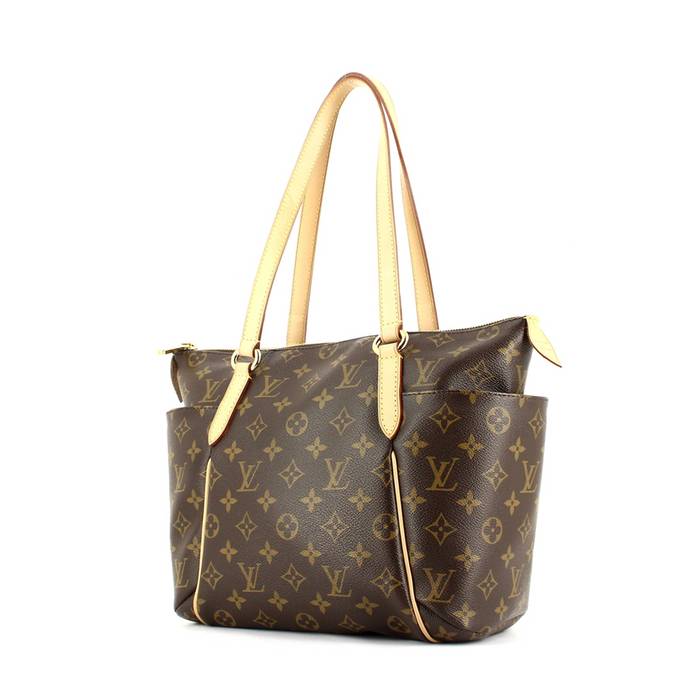 Lether Plain Louis Vuitton Handbag, Size: 13/11