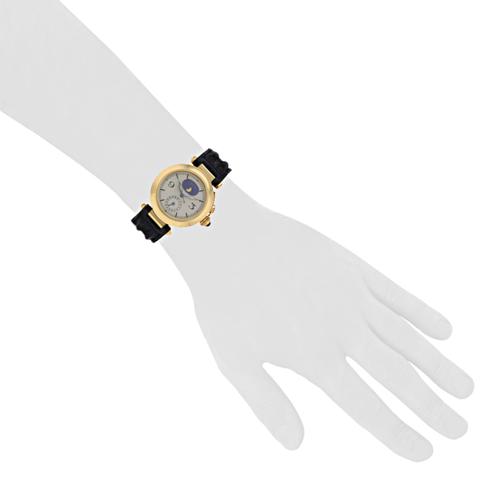 Cartier Pasha watch in pink gold Ref:  30001 Circa  2000 - Detail D1